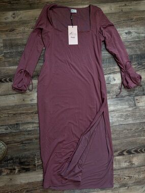 ivory knitted dress Always Chic Ivory Long Sleeve Sweater Dress